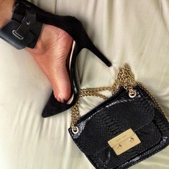 Michael Kors Handbags - Michael Kors Python Embossed Crossbody Bag